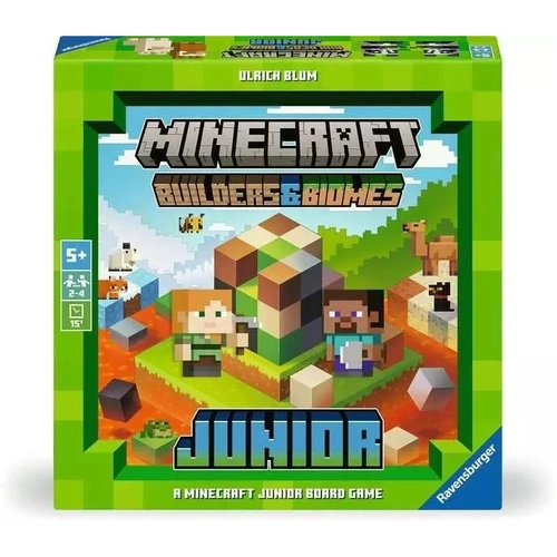 Ravensburger Minecraft Builders & Biomes Junior Board Game RB24615-1