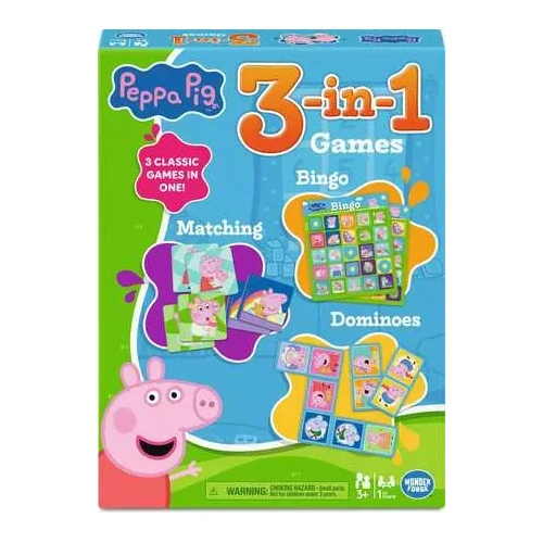 Ravensburger Peppa Pig 3-in-1 Game RB25076