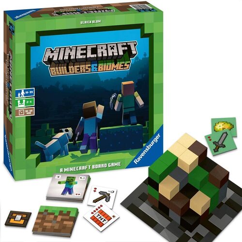 Ravensburger Minecraft: Builders & Biomes board game RB26132