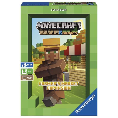 Ravensburger Minecraft Game Builders and Biomes Farmer's Market Expansion RB26869
