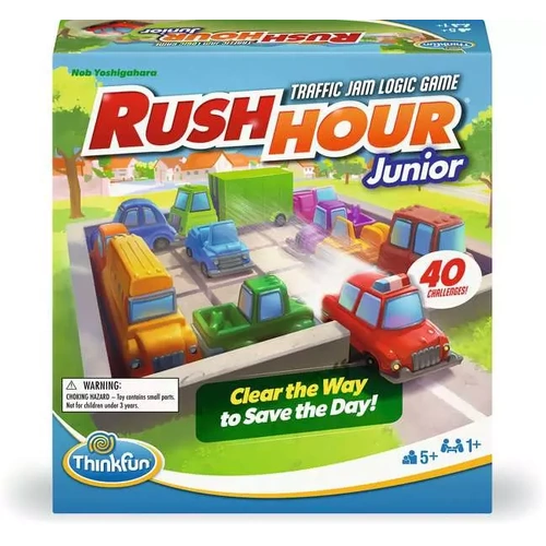 ThinkFun Rush Hour Junior Traffic Jam Logic Game TN76602