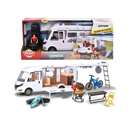 Dickie Toys Camper Set with lights & sounds DK75377