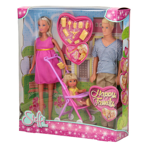 Steffi Love Happy Family Doll Set 33200