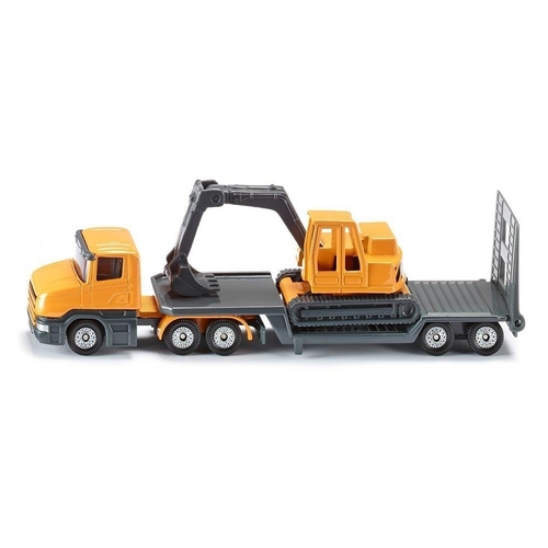 Siku Low Loader With Excavator 1:87 scale diecast metal SI1611