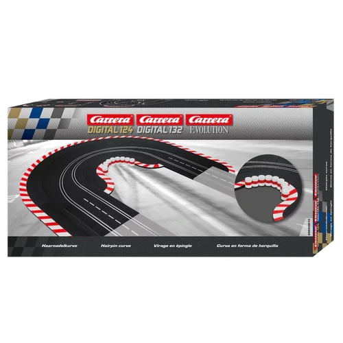 Carrera 124/132 1/60° Hairpin Curve Track 20613