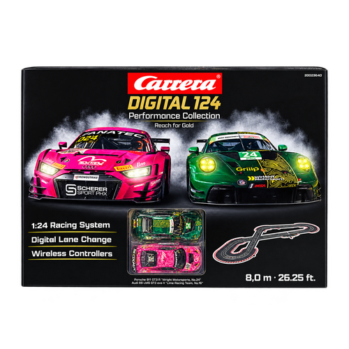 Carrera Digital 1:24 Scale Reach for Gold Slot Car Set 23640
