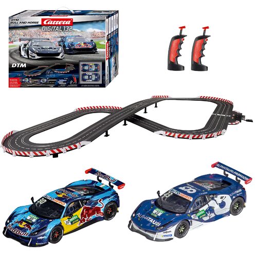 Carrera Digital 132 DTM Bull and Horse 1:32 Scale Digital Slot Car Set 30022