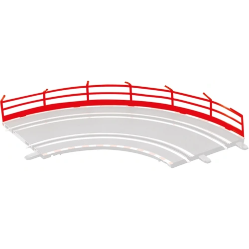 Carrera GO!!! 1:43 Guard Rail Fence 10pc 61651