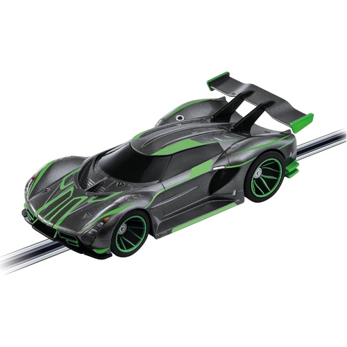 Carrera GO!!! Tuning Hypercar Anthracite/Neon Green 1:43 Scale Slot Car 64287