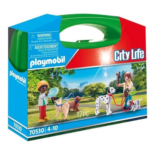 Playmobil City Life Puppy Play Time Carry Case 70530