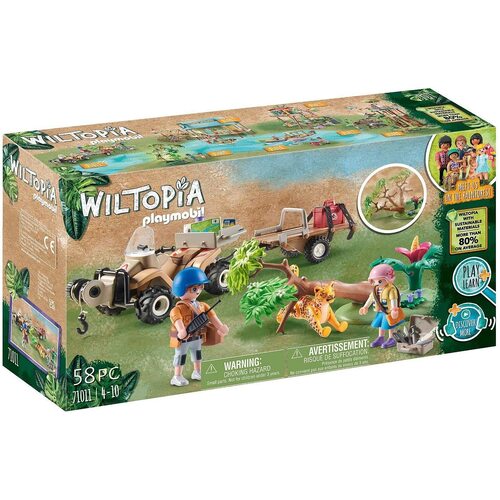 Playmobil Wiltopia Animal Rescue Quad 71011