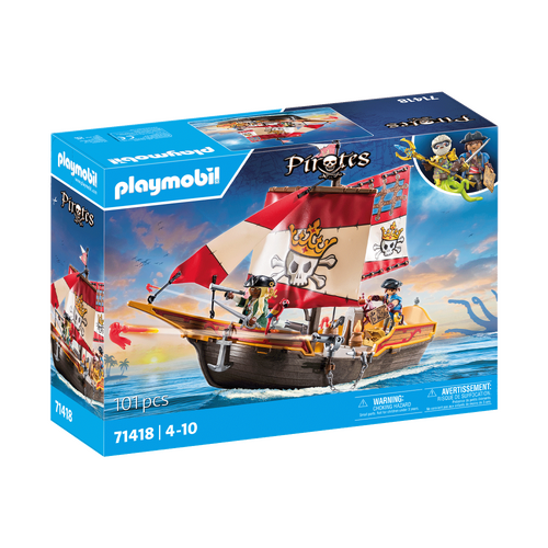 Playmobil Pirates - Pirate Ship PMB71418
