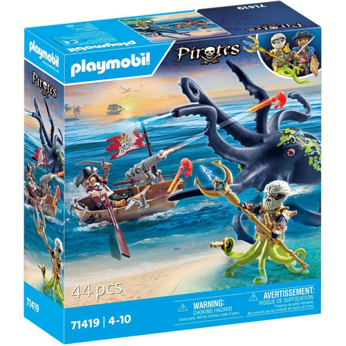 Playmobil Pirates - Battle against the Giant Octopus PMB71419