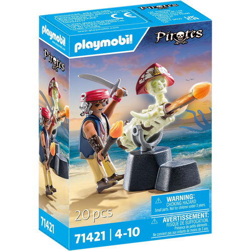 Playmobil Pirates - Cannon Master PMB71421