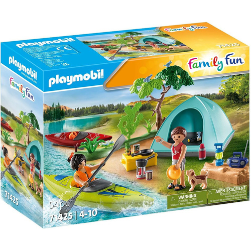 Playmobil Family Fun Camping with Campfire PMB71425