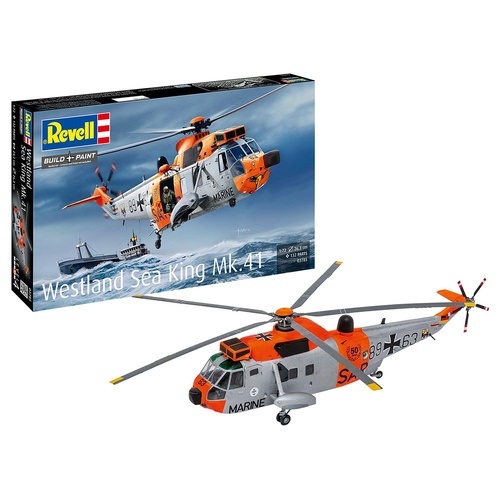 Revell 1:72 Scale Westland Sea King Mk.41 Model Kit 03785