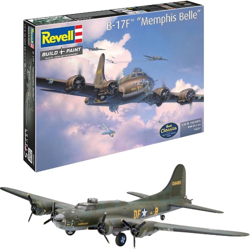 Revell B-17F Memphis Belle 1:48 Scale Model Kit 04297