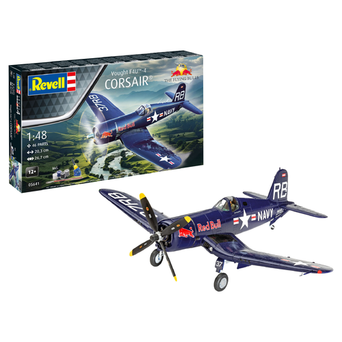 Revell Vought F4U-4 Corsair 1:48 Scale Model Kit Gift Set 05641