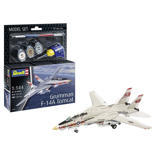 Revell Grumman F-14A Tomcat 1:144 Scale Model Set 63782