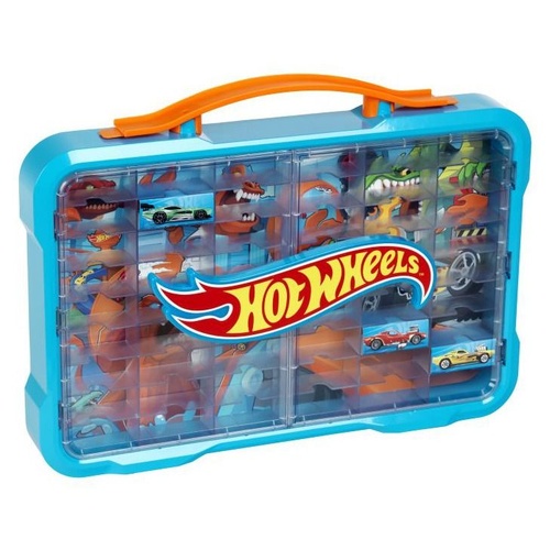Hot Wheels Collection Carry Case for 54 Cars will Illuminated Logo ATK2408