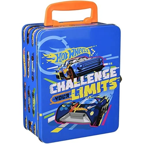 Hot Wheels Collection Tin Carry Case for 18 Cars ATK2883