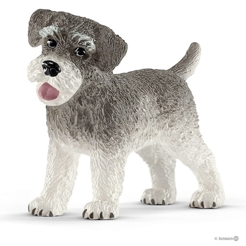 Schleich Miniature Schnauzer Toy Figure SC13892