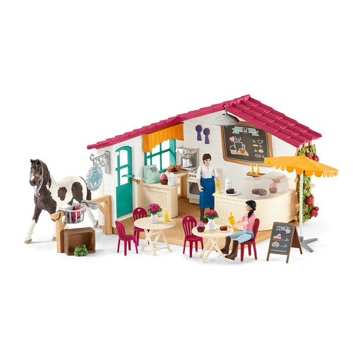 Schleich Horse Club Rider Cafe Toy Figure Playset SC42592