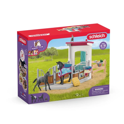 Schleich Horse Club Horse Box with mare & Foal SC42611