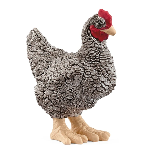Schleich Plymouth Rock Chicken Toy Figure SC13997
