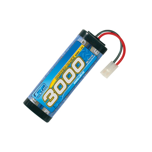 LRP Power Pack 3000mAh 7.2v 6 Cell NiMH Stickpack Battery - Tamiya Plug LRP-71115