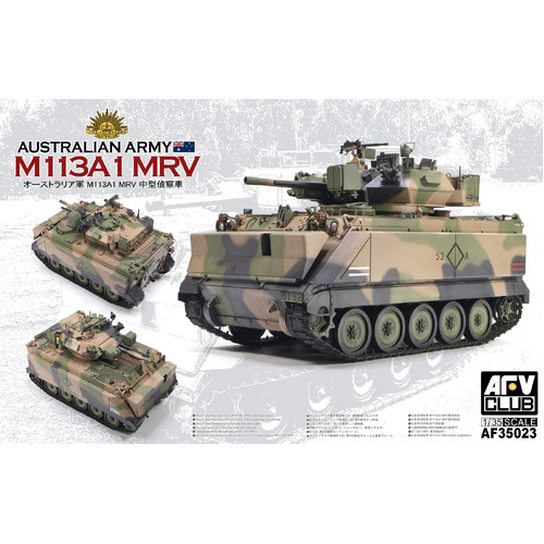 AFV Club Australian Army M113A1 MRV 1:35 Scale Model Kit 35023