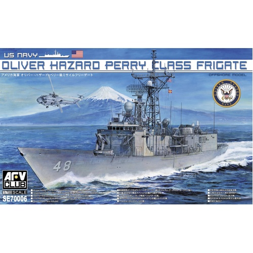 AFV Club Oliver Hazard Perry Class Frigate - Aus Decals 1:700 Scale Model Kit 70006**