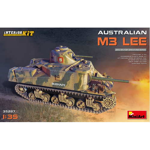 MiniArt 1:35 Australian M3 Lee Model Kit MA35287