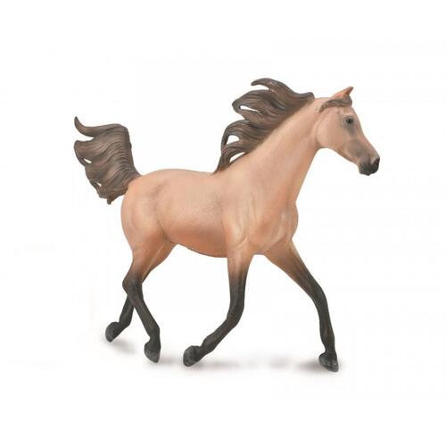 Collecta Horse Half-Arabian Stallion Dunskin 1:12 Scale Toy Figure 84183