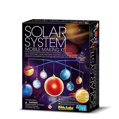 4M Solar System Mobile Making Kit FSG3225