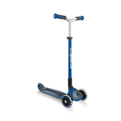Globber MASTER Scooter with Lights - Navy Blue 662-100-2
