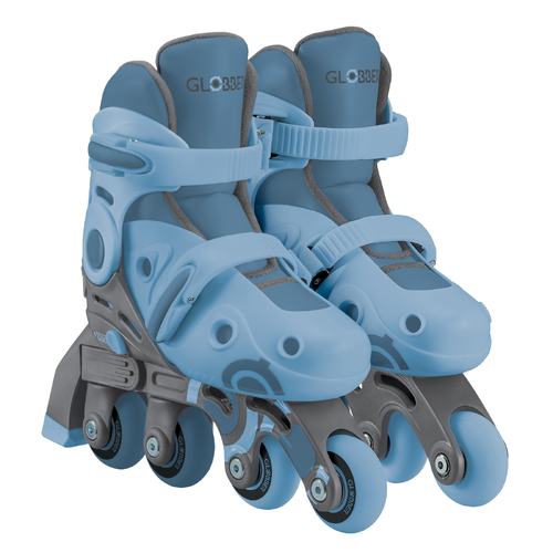 Globber 2in1 Learning Skates - Toddler 26-29 - Ash Blue 780-200