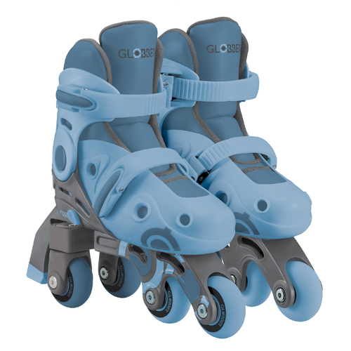 Globber 2in1 Learning Skates - Kids 30-33 - Ash Blue 783-200