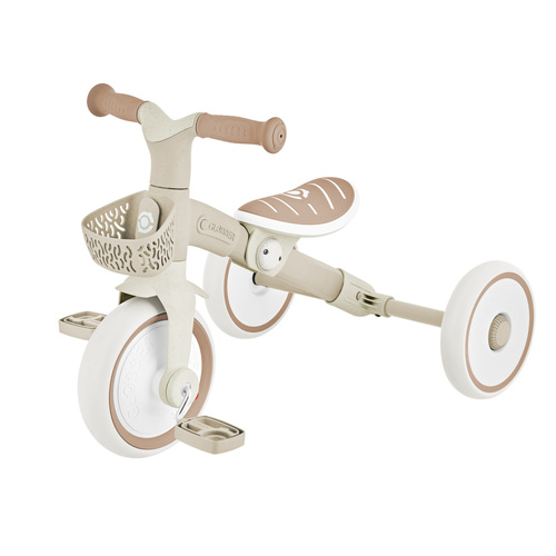 Globber LEARNING TRIKE 2in1 PLUS Ecologic - Coconut 737-466