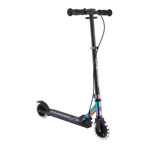 Globber Flow Element Junior Lights Scooter - Neochrome 729-401