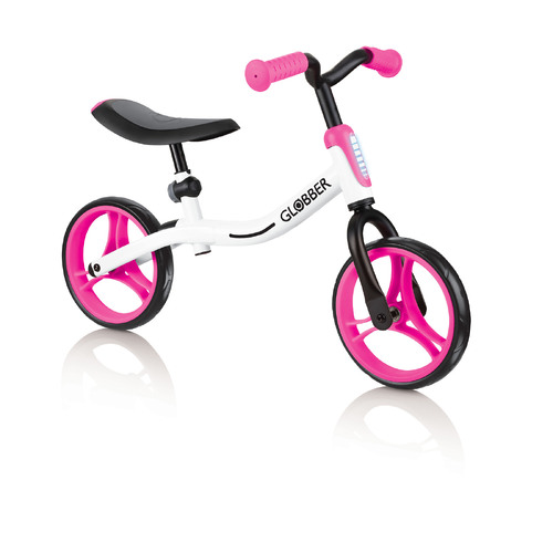 Globber GO Balance Bike - White/Pink 610-162