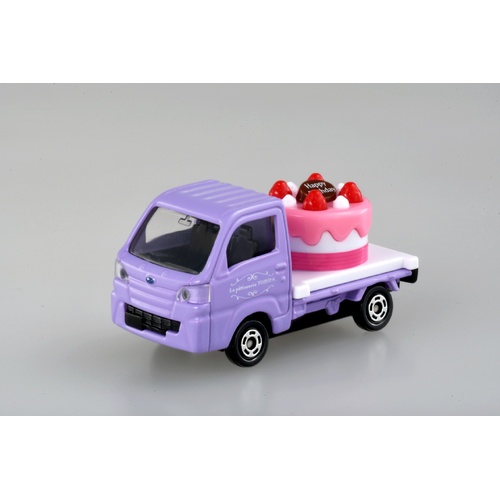 Tomica Box 027: Subaru Sambar Cake Truck 228431