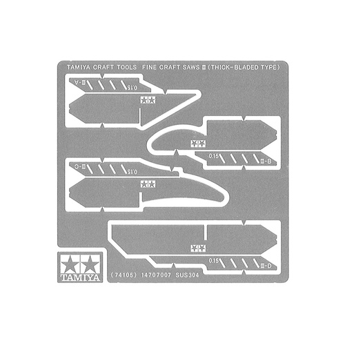 Tamiya Fine Craft Saw III (Thick) 74105