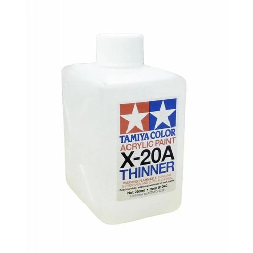 Tamiya Acrylic Paint X-20A Thinner (250ml) 81040