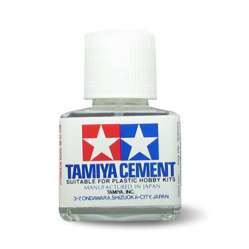 Tamiya Cement with Brush Applicator 40ml T87003