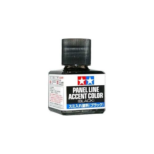 Tamiya Panel Accent Colour Black 40ml 87131