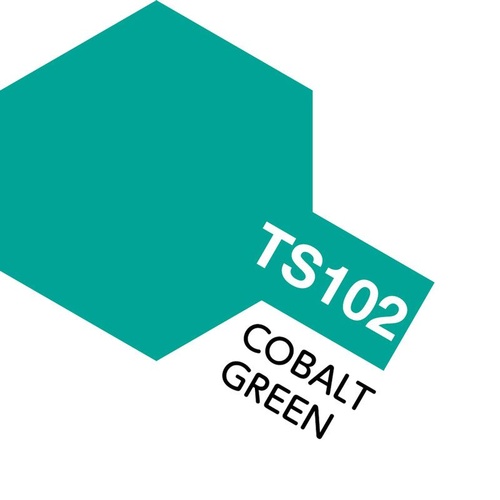 Tamiya Spray Paint 100ml Colour - TS-102 Cobalt Green