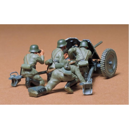Tamiya 37mm Anti-Tank Gun (Pak35/36) 1:35 Scale Model Kit 35035