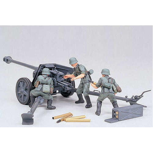 Tamiya Plastic Model Kit 7.5cm Antitank Gun (PAK40/L46) 1:35 scale 35047