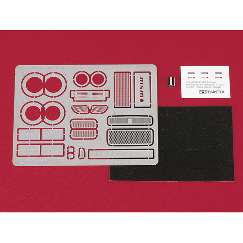Tamiya 1:24 Nismo R34 GT-R Z-Tune Photo Etched Parts 12604